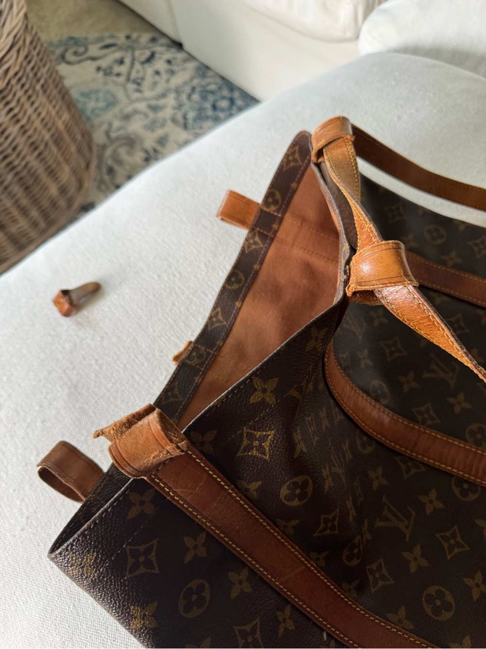 UPDATED- Louis Vuitton Monogram Canvas and Leather Backpack - Picture 12 of 16